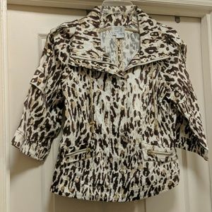 *SOLD* Leopard print jacket
